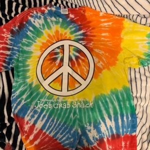 Tye Dye Joe’s crabshack tee